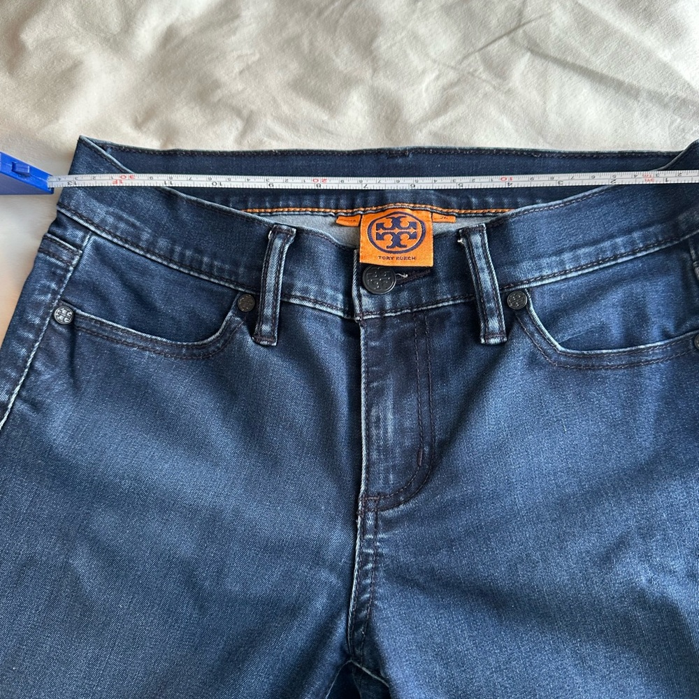 Tory Burch High Rise Blue Jeans